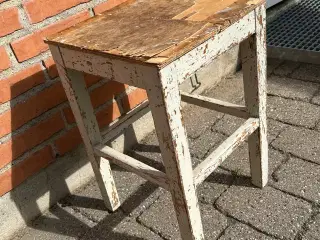 Retro/antik trætaburet