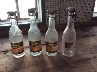 Appelsinvand flasker