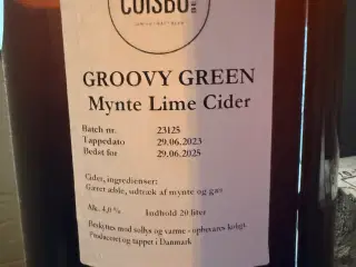 Coisbo Cider på engangsfustage