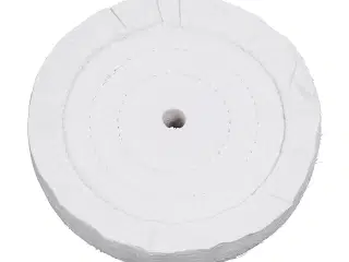 Molton stof polerskive fast 250 x 25 x 20 mm