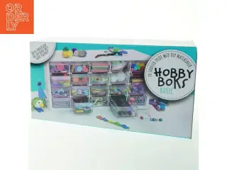 Hobbyboks Basic med 20 skuffer, aldrig åbnet fra Nimo (str. 6,3x13,4x3,7 cm)