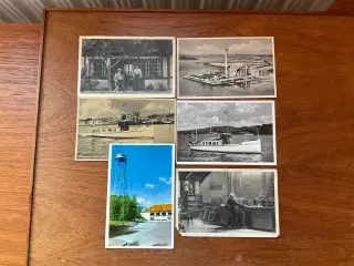 Postkort - sort/hvide 