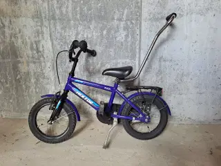 Puch børnecykel / dreng / blå / 14 tommer.