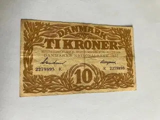 10 Kroner 1937 K