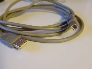 USB-C 3.1 til USB-B 2.0 han kabler
