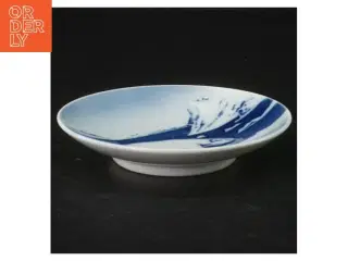 Blåt porcelænsfad fra Royal Copenhagen (str. 11 cm)