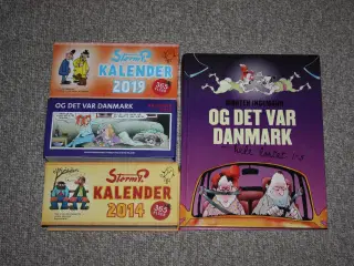 Storm P kalender 2019 uåbnet Robert Storm Petersen
