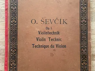 O. Sevcik op. 1. violintechnik 