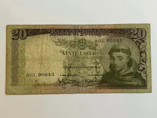 20 Escudos Portugal 1964
