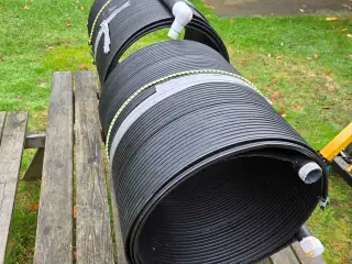 Sandfilterpumpe og solvarme til pool