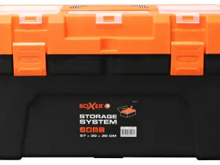 Værktøjskasse i plast 22,5\"