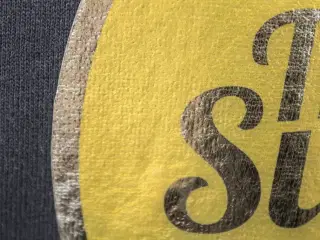 Chemica Metal Print 1782 - Guld Tekstilfolie