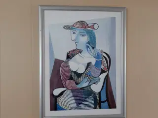 Picasso billeder  i rammer.