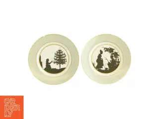 Tallerkner 2 styks Fra Royal Copenhagen