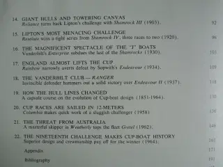 the pictorial history of the america's cup races, 