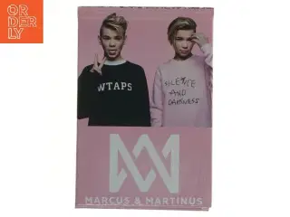 Marcus & Martinus skitsebog (str. 12x8 cm) fra Euromic