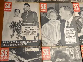 20 stk Se og Hør fra 1959-67.