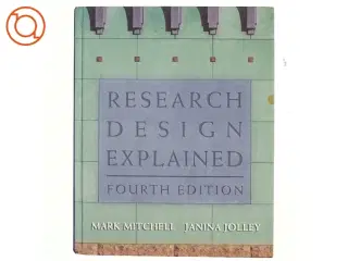 Research Design Explained af Mark L. Mitchell, Janina M. Jolley (Bog)