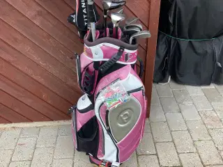 Golfsæt med bag