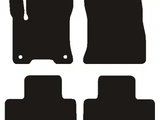 Diamond velourmåtter Mercedes EQA (H243) 2021-