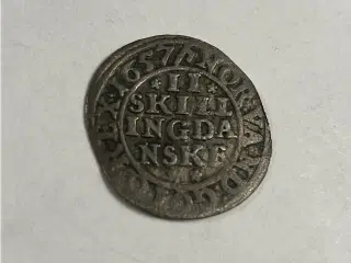 2 Skilling 1657 Danmark