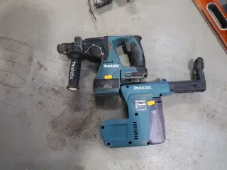 Akku borehammer MAKITA DHR243 med støvopsamler