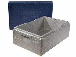 Termokasse GN 1/1 – 30 L – grå/blå