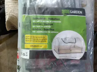 Højbedstelt Inkl buer af glasfiber