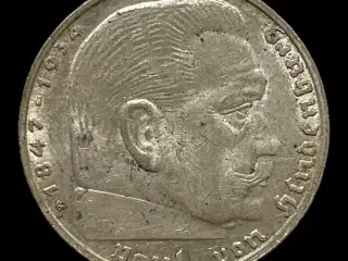 2 Reichsmark 1939 G Tyskland