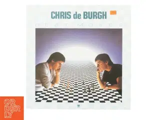Chris de Burgh, best moves fra A Og M Records (str. 30 cm)