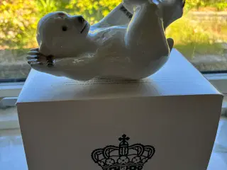 Royal Copenhagen Isbjørn - Porcelænsfigur med orig