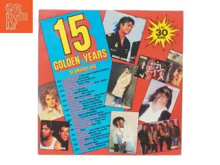 15 Golden Years LP fra CBS Records