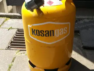 Gasflaske 11kg inkl regulator
