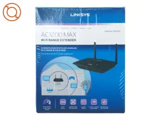 AC1200max wifi range extender fra Link Sys (str. Two x 17 cm)