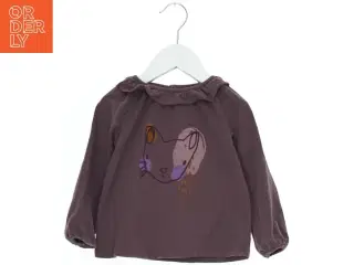 Langærmet bluse med kattemotiv fra Soft Gallery  (str. 86)