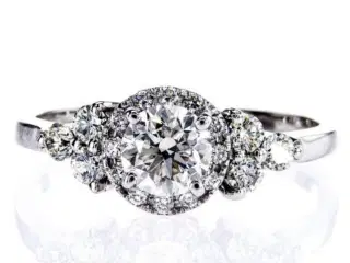 Naturlig Diamantring 1,04ct