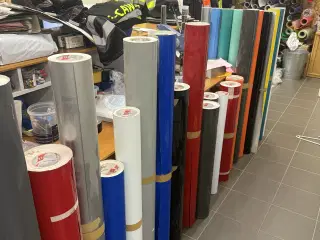 Folie rester til eks skæreplotter