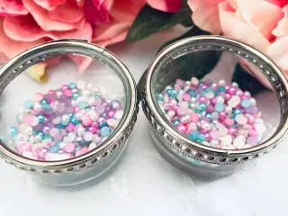 Halvperler til dekoration og hobby