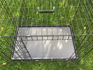 Hundebur Foldbar med løs skillerum