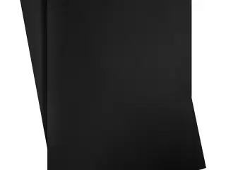 Karton, ark 50x70 cm, 270 g, sort, 10ark/ 1 pk.