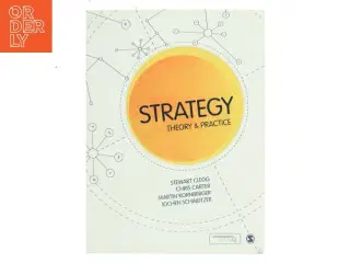 Strategy : Theory & practice (Bog)