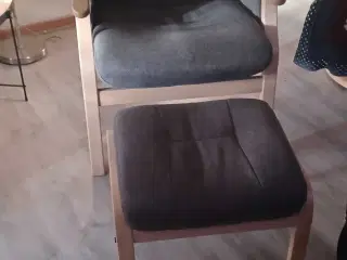 Lænestol otium med skammel