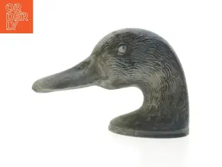 Vintage Metal Andehoved (str. 12 cm)