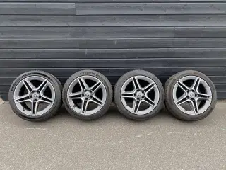 Originale Mercedes AMG Line 18” fælge – m. Sommerd