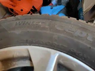 Vinterdæk på alu fælg 