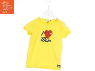 Børne T-shirt I ❤️ Mom fra Lego (str. 104)