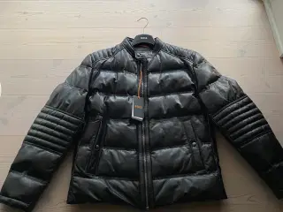 Boss herre læderjakke str. XL - helt ny