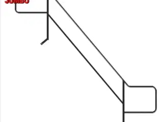 Stillads trappe gelænder