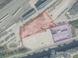 Vasbygade 5.200 m2 areal til leje