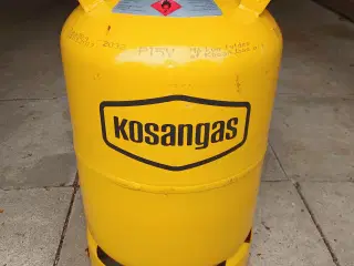 11 kg stålgasflaske.